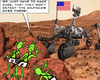 Cartoon: Mars Probe (small) by RachelGold tagged mars,probe,rover,nasa,us