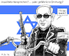 Cartoon: Israel (small) by MarkusSzy tagged israel,wahlen,netanyahu,comeback,terminator,will,be,back