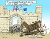 Cartoon: Trojan Wreck (small) by MarkusSzy tagged european,union,greece,history,troy,trojanhorse,economy,crisis