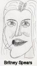 Cartoon: Caricature - Britney Spears (small) by chriswannell tagged cartoon,caricature,britney,spears