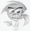 Cartoon: Vicky (small) by jim worthy tagged the,fairly,oddparents,cartoon,animation,nickelodeon