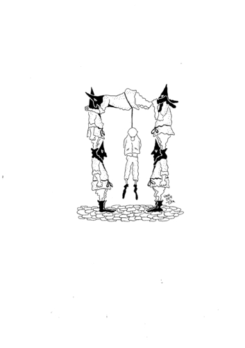 Cartoon: Execution IV (medium) by van der Tipa tagged executioner,hangman