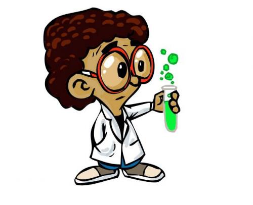 Cartoon: little scientist (medium) by chandanitis tagged little,scientist