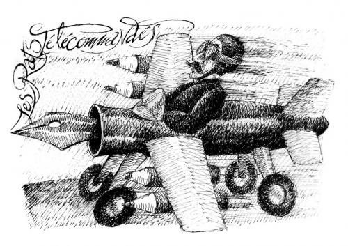 Cartoon: Pen and Ink (medium) by edinei montingelli tagged pen,ink,drawing,caricature,cartoon,art
