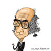 Cartoon: Jose Saramago (small) by Nayer tagged jose,saramago,portugal,portuguese,novelist,playwright