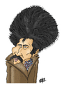 Cartoon: Marin Sorescu 2 (small) by Nayer tagged marin sorescu romanian romania poet playwright novelist