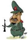 Cartoon: Omar al Bashir (small) by Nayer tagged omar,al,bashir,sudan,icc,international,criminal,court,darfur,genocide,islam,islamism