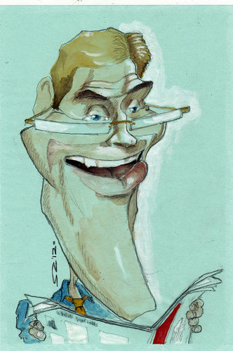 Cartoon: Christian Wulff (medium) by zed tagged christian,wulff,deutschland,politician,portrait,caricature,fraud,bild