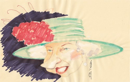 Cartoon: Queen Elizabeth II (medium) by zed tagged queen,elizabeth,england,united,kingdom,commonwealth,portrait,caricature