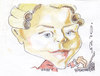 Cartoon: litle mozart (small) by zed tagged wolfgang,amadeus,mozart,austria,wunderkind,music,composer,portrait,caricature