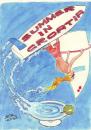 Cartoon: Summer in Croatia (small) by zed tagged summer croatia surf sun nature water sea