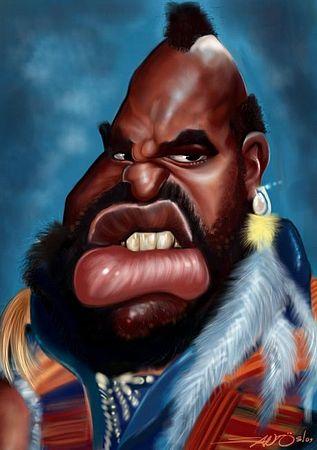 Cartoon: Mr.T The A-Team (medium) by Caricaturas tagged mister,from,the,team