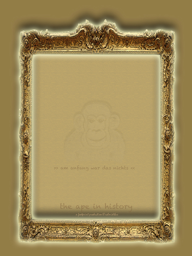 Cartoon: the ape in history-no.1-god (medium) by schmidibus tagged nihilismus,affe,mensch,schöpfung,alles,nichts,welt,beginn,universalität,religion,glaube,gott,anfang,jhwh