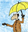 Cartoon: rainman (small) by schmidibus tagged regen,schirm,unglück