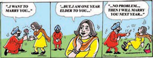 Cartoon: Marry next year (medium) by B V Panduranga Rao tagged marriage