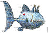 Cartoon: When Reality bites (small) by Frits Ahlefeldt tagged fish,fishing,fisherman,strategy,reality,love