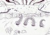 Cartoon: Nessi (small) by Metalbride tagged kugelschreiber,kulli,kuli,drache,drachen,dragon