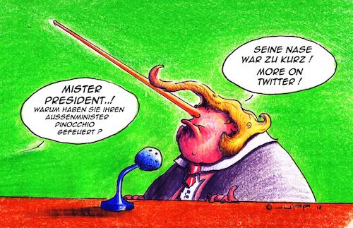 Cartoon: Dump Trump (medium) by Jupp tagged trump,cartoon,amerika,usa,world,jupp,fuck