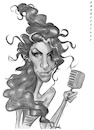 Cartoon: Amy Winehouse (small) by shar2001 tagged caricature amy winehouse