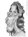 Cartoon: Sandra Bullock (small) by shar2001 tagged caricature,sandra,bullock