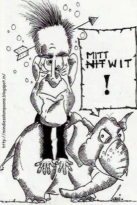 Cartoon: MITT ROMNEY (medium) by mindpad tagged candidate,republican,elections,presidential,us,romney,mitt,gaffes