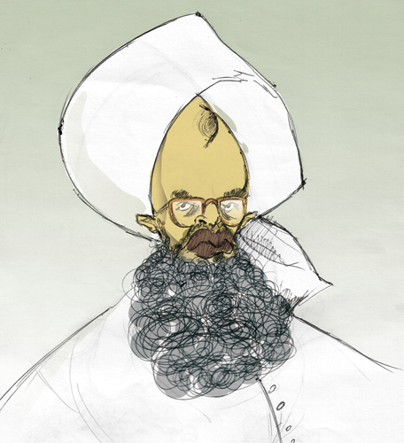 Cartoon: Al Zawahiri (medium) by Mattia Massolini tagged santa,claus