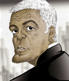 Cartoon: George Clooney (small) by Mattia Massolini tagged george,clooney,caricature