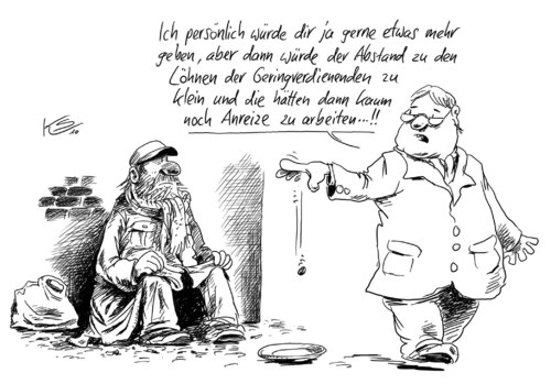 Cartoon: Anreize (medium) by Stuttmann tagged hartz4,reform,anreize,löhne,hartz4,hartz,arbeit,job,beruf,arbeitslosigkeit,arbeitslose,löhne,reform,anreize,lohn,gehalt,geringverdiener