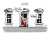 Cartoon: Geschenke (small) by Stuttmann tagged privatkredit,wulff,geerkens,maschmeyer