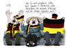 Cartoon: Griechenland - Deutschland (small) by Stuttmann tagged fußball,em,europa,euro,merkel,samaras,griechenland,deutschland