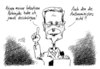 Cartoon: Nebenjob (small) by Stuttmann tagged westerwelle,fdp,nebenjob,bank,liechtenstein,außenminister