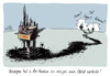 Cartoon: Oelfeld (small) by Stuttmann tagged ölfeld,öl,shell,tankstell,norwegen