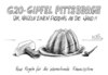 Cartoon: Pudding (small) by Stuttmann tagged g20,pittsburgh
