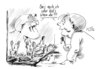 Cartoon: Spiegel (small) by Stuttmann tagged merkel,steinmeier,wahlkampf,bundestagswahl,cdu,spd,große,koalition,duell,identität