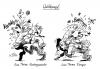 Cartoon: Wahlkampf (small) by Stuttmann tagged cdu,spd,csu,wahl,wahlkampf,rentengarantie,europa