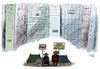 Cartoon: Zwangsweise (small) by Stuttmann tagged bankrott,staatspleite,occupy,wall,street,banken