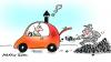 Cartoon: erneuerbar energie co2 benzin (small) by martin guhl tagged erneuerbar,energie,co2,benzin,kohle,martin,guhl
