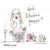 Cartoon: schweinegrippe bar sex (small) by martin guhl tagged schweinegrippe,bar,sex