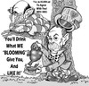 Cartoon: Mayor Bloomberg  Chan Klien NYC (small) by subwaysurfer tagged mayor,bloomberg,nyc,chancellor,klien,mad,hatter,tea,party,politics,elgin,bolling,subwaysurfer,cartoon,caricature