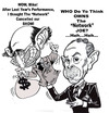 Cartoon: Mayor Bloomberg  Chan Klien NYC (small) by subwaysurfer tagged politicians,wave,newspaper,mayor,bloomberg