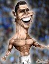 Cartoon: Cristiano Ronaldo (small) by Arley tagged cristiano,ronaldo,real,madrid,cr9,cr7,caricature,karikaturen,caricatura