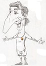 Cartoon: Zlatan Ibrahimovic boceto (small) by Arley tagged zlatan,ibrahimovic,barcelona