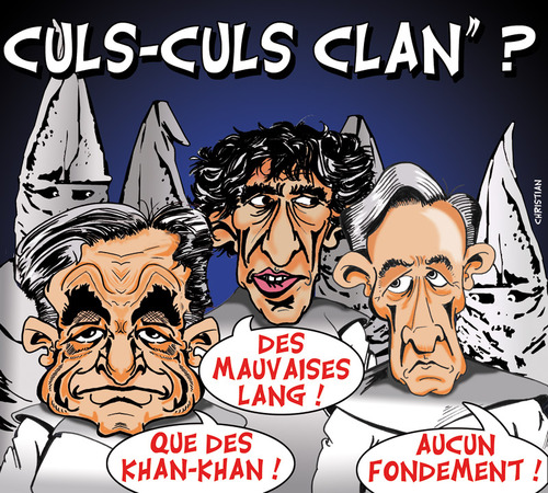 Cartoon: CULS-CULS-CLAN  ... (medium) by CHRISTIAN tagged dsk,tron,lang,culs