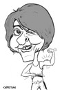 Cartoon: Florence FORESTI (small) by CHRISTIAN tagged florence,foresti,comique