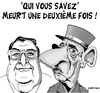 Cartoon: hommage a henri tisot ... (small) by CHRISTIAN tagged de,gaulle,tisot