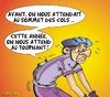 Cartoon: J-2 pour le Tour 2010 ... (small) by CHRISTIAN tagged tour,de,france,dopage