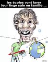 Cartoon: Nicolas HULOT candidat ... (small) by CHRISTIAN tagged presidentielles,ecologistes