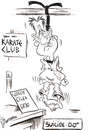 Cartoon: SUICIDE-DO (small) by Tim Leatherbarrow tagged suicide,karate,blackbelt,dojo,timleatherbarrow