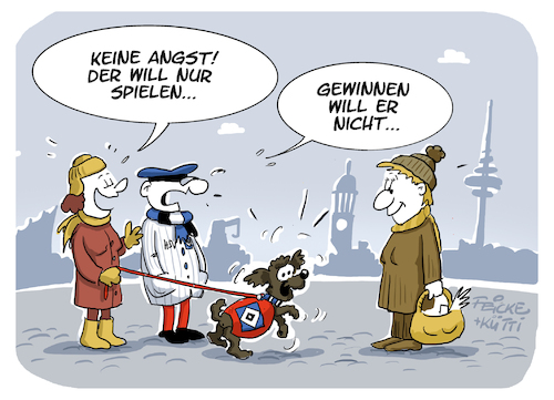 Cartoon: HSV Der will nur spielen (medium) by FEICKE tagged hamburg,bundesliga,zwei,verein,hsv,sportverein,fussball,fußball,hamburg,bundesliga,zwei,verein,hsv,sportverein,fussball,fußball