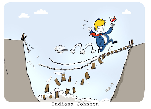 Cartoon: Indiana Johnson (medium) by FEICKE tagged indiana,jones,boris,johnson,rücktritt,skandal,scandals,indiana,jones,boris,johnson,rücktritt,skandal,scandals